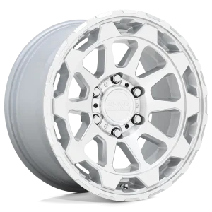 Black Rhino – ROTOR – Silver – 17″x8.5″ 12mm – Summer Wheels – 1785RTR126140S12